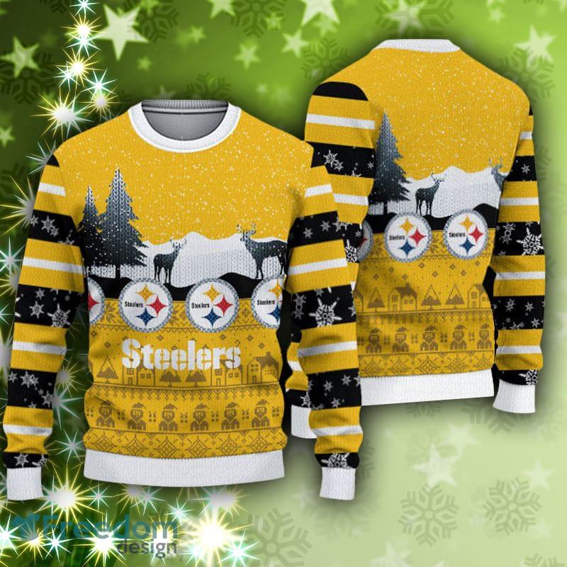 Pittsburgh Steelers EXCLUSIVE NFL Argyle Sweater