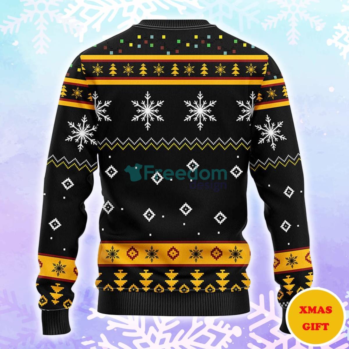 Pittsburgh Steelers Funny Grinch Christmas AOP Sweater Product Photo 2