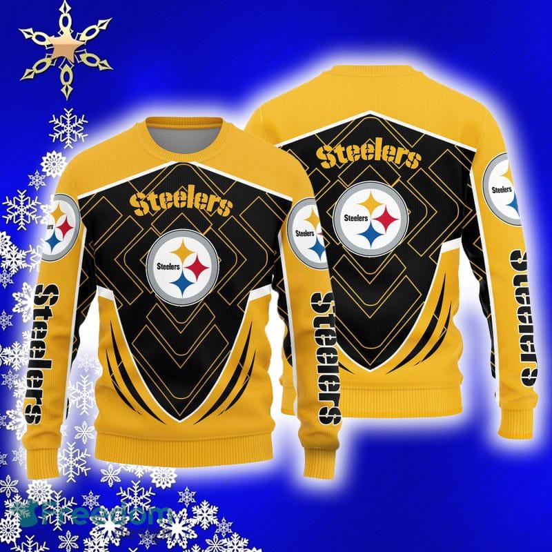 For Fans NFL Pittsburgh Steelers Christmas Tree And Gift Ugly Christmas  Sweater - Freedomdesign