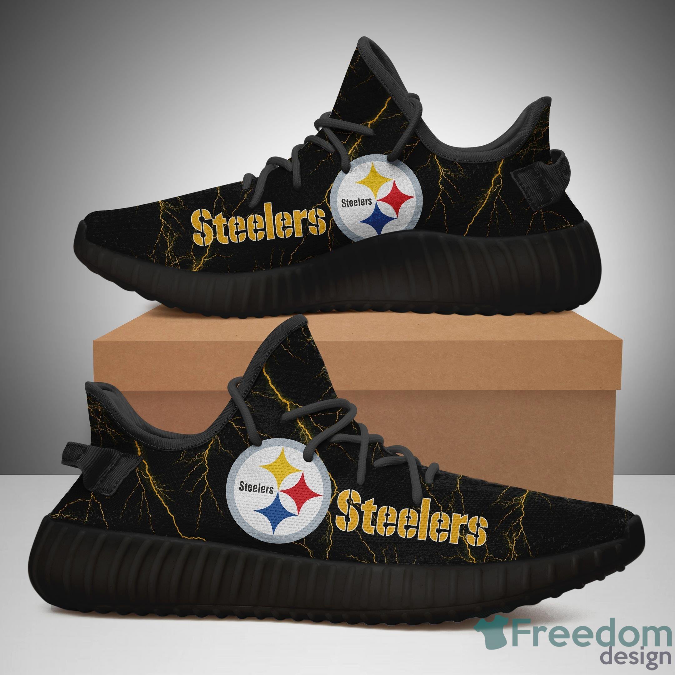 Pittsburgh Steelers Yeezy Shoes Insignia Running Sneakers For Men