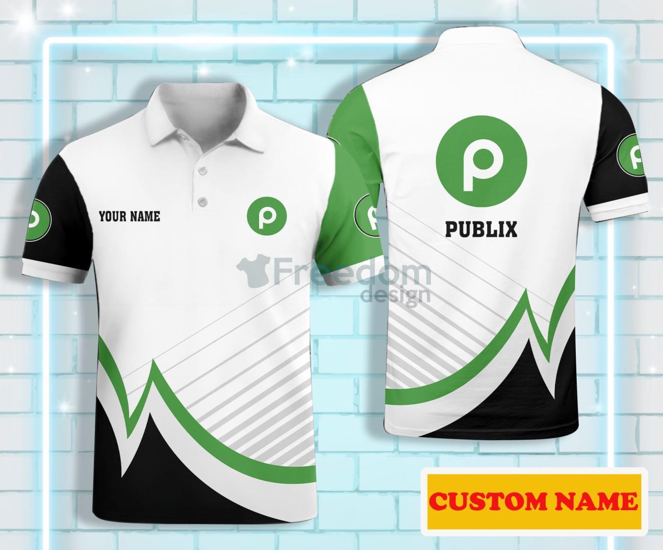 Publix Custom Name Polo Shirt Product Photo 1