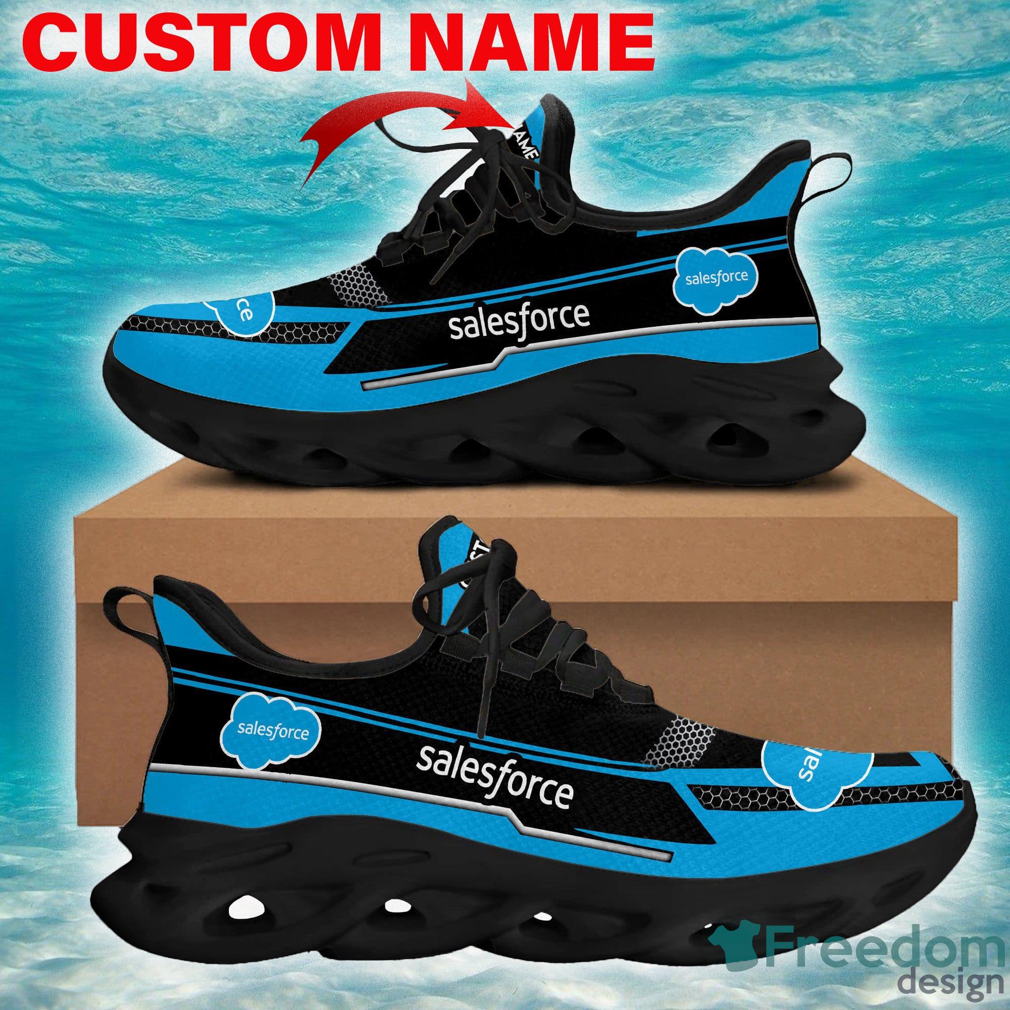 salesforce Sneaker Brand Running Sneakers Runway Max Soul Shoes Custom Name - salesforce Brand Custom Name Max Soul Shoes Photo 1
