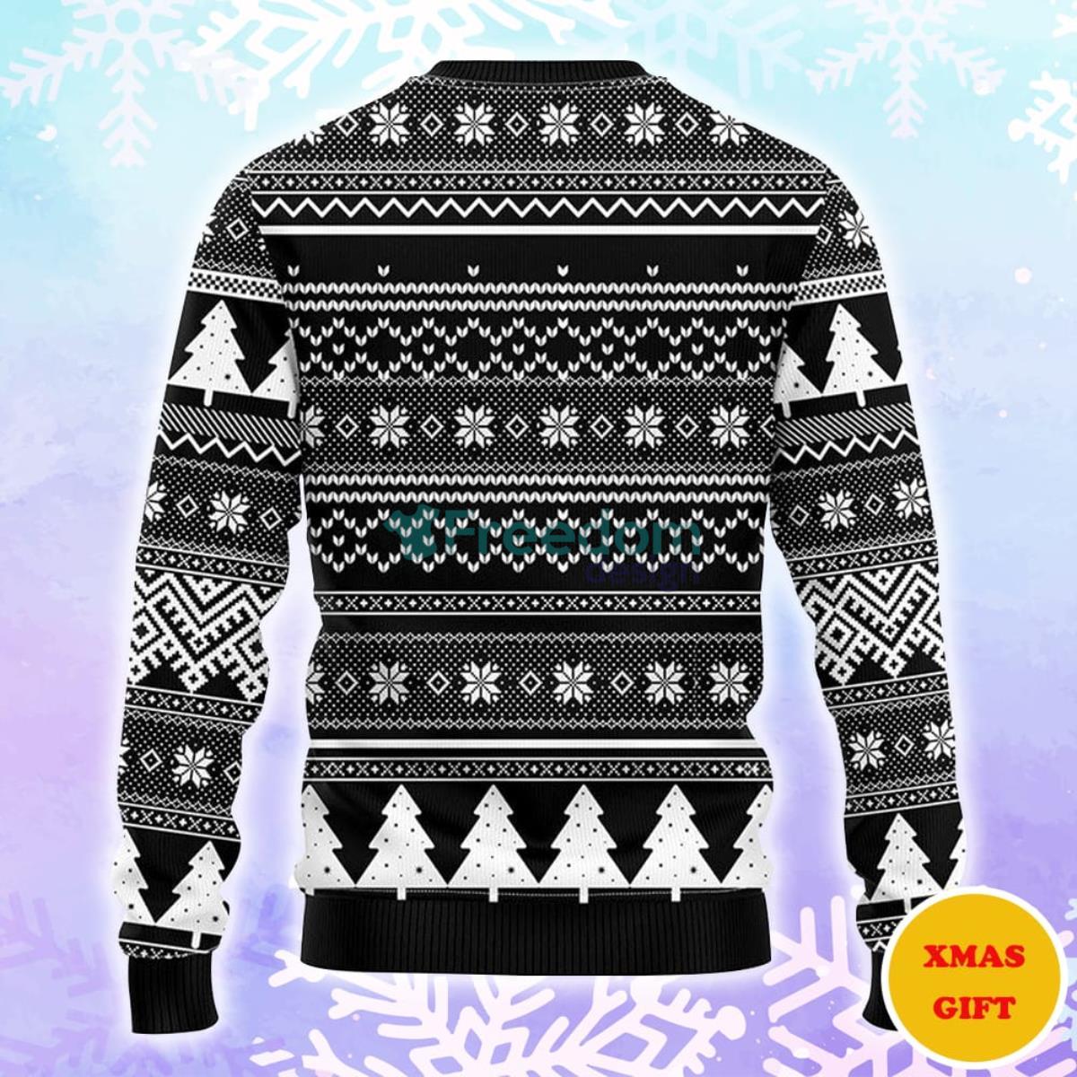 San Diego Chargers Grinch Hug Christmas AOP Sweater Product Photo 2