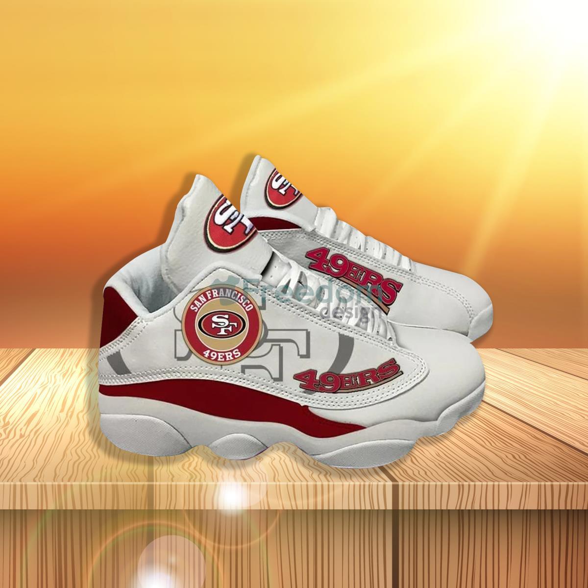 San Francisco 49ers Air Jordan 13 Shoes Running Casual Sneakers Gift For Real Fans Product Photo 1