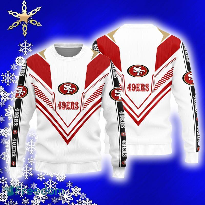 San Francisco 49ers Basic Knitted Sweater For Christmas - Freedomdesign