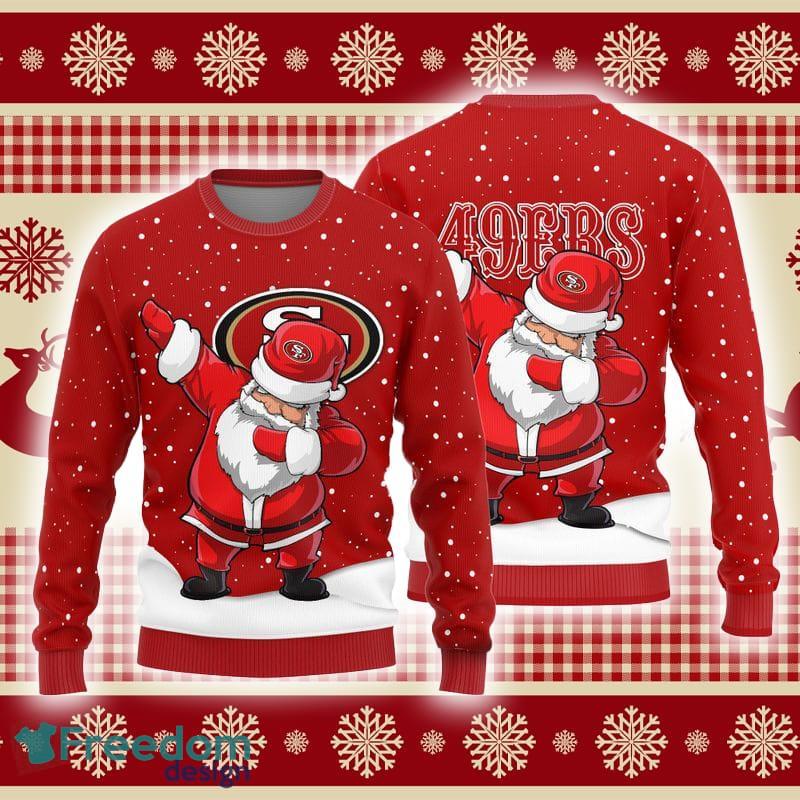 San Francisco 49ers Ugly Christmas Santa Claus Xmas Sweater