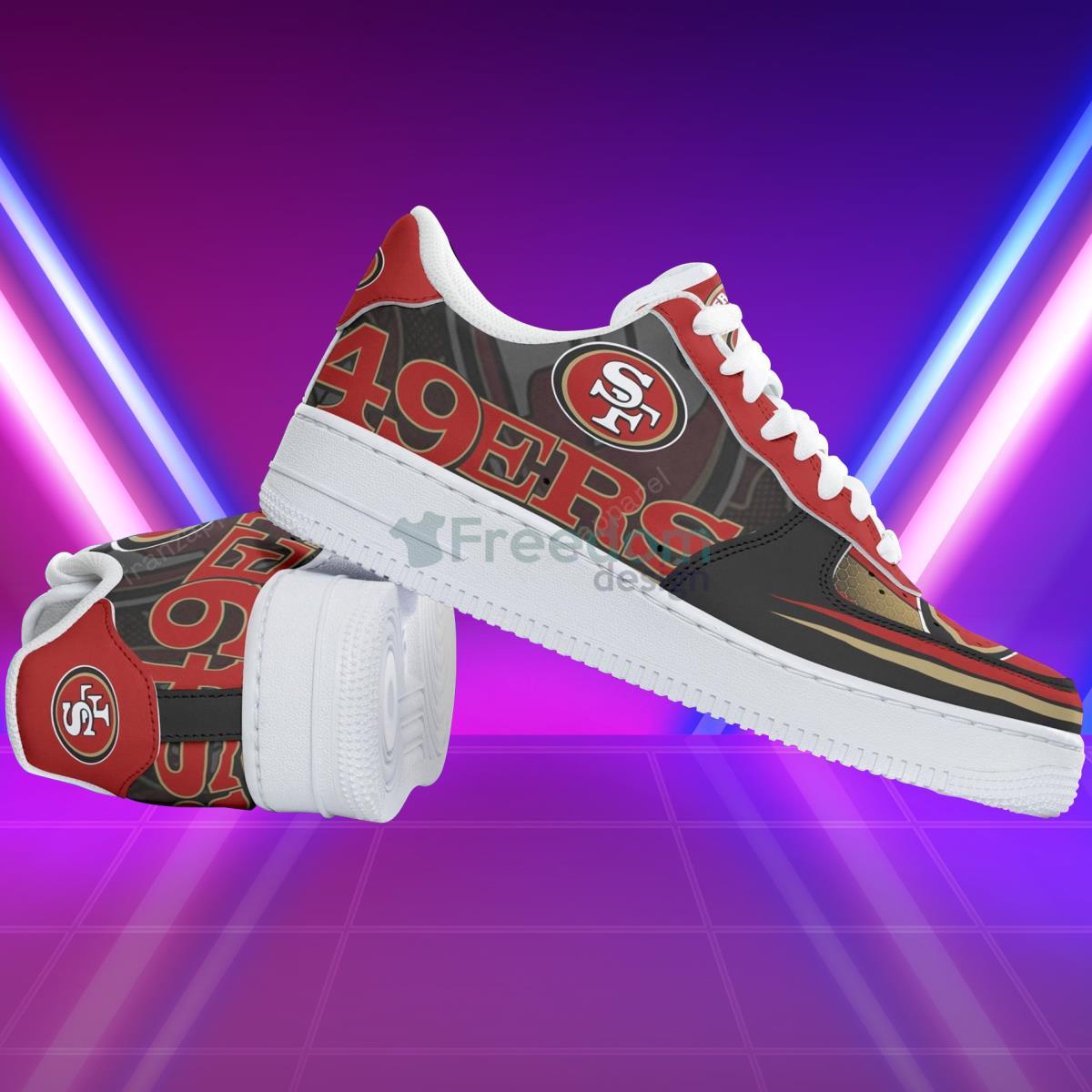 San Francisco 49ers Football Team Style Air Force Shoes Best Gift For Fans Product Photo 1