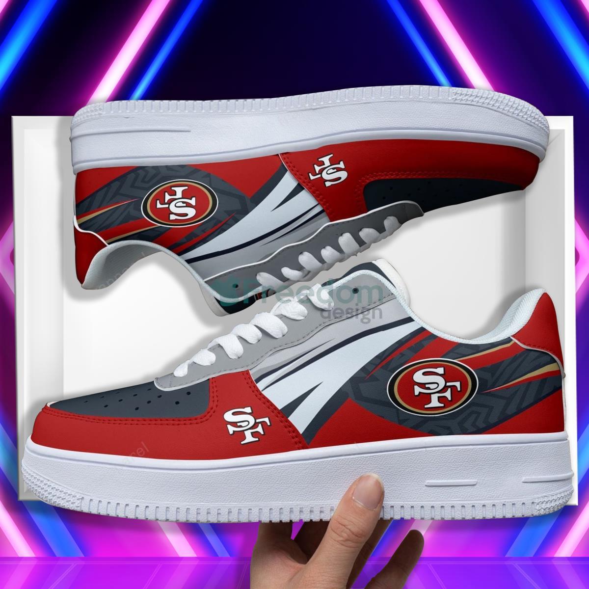 San Francisco 49ers Football Team Style Air Force Shoes Best Gift For Real Fans Product Photo 2