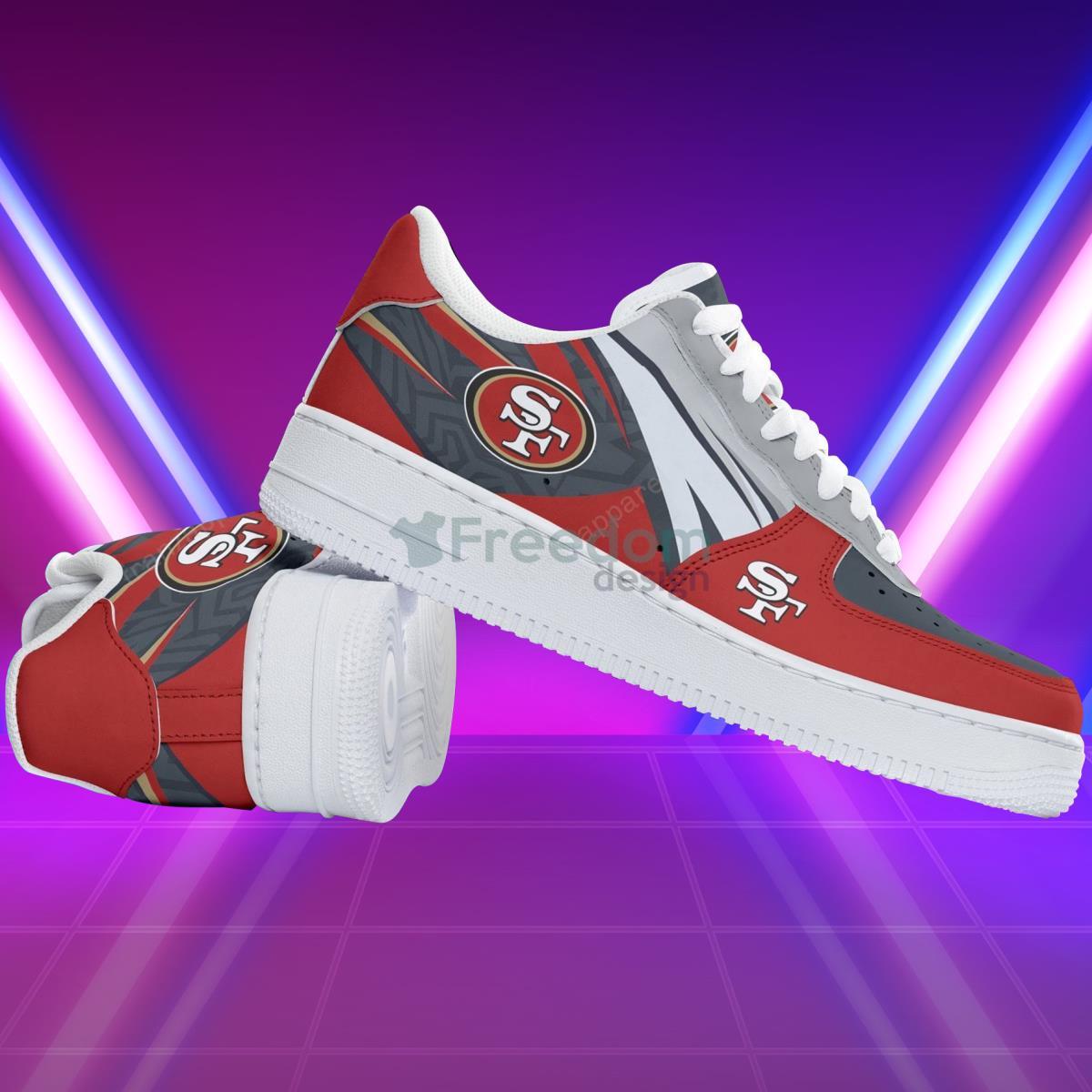 San Francisco 49ers Football Team Style Air Force Shoes Best Gift For Real Fans Product Photo 1