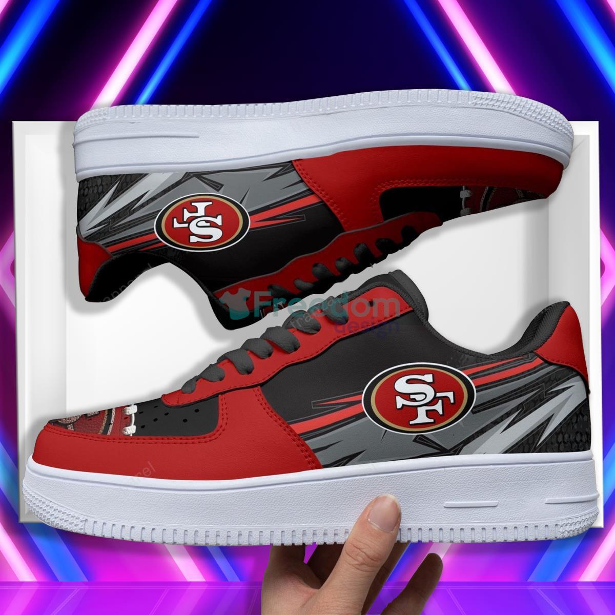 San Francisco 49ers Football Team Style Air Force Shoes For Men Women Product Photo 1