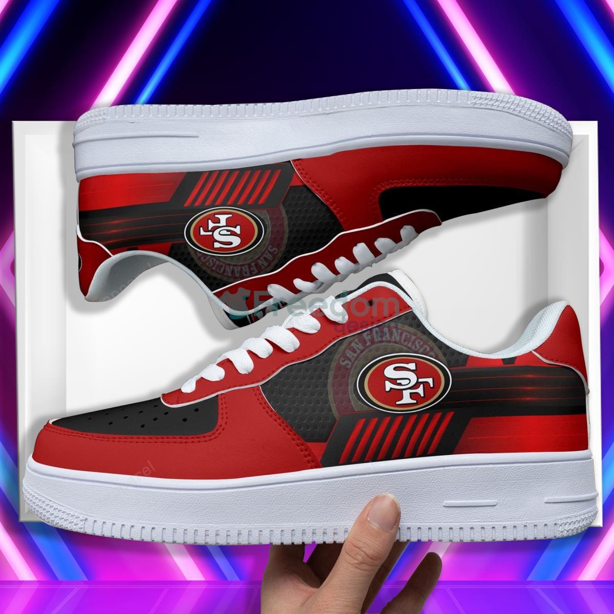 San Francisco 49ers Football Team Style Air Force Shoes Great Gift For Fans Product Photo 1