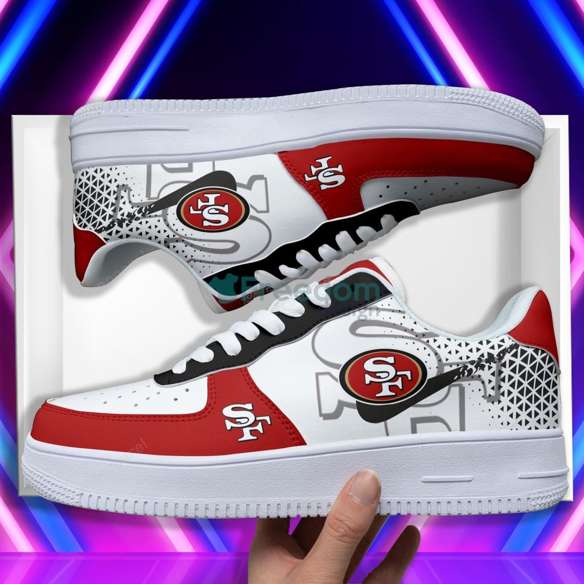 San Francisco 49ers Football Team Style Air Force Shoes Impressive Gift For Real Fans Product Photo 2