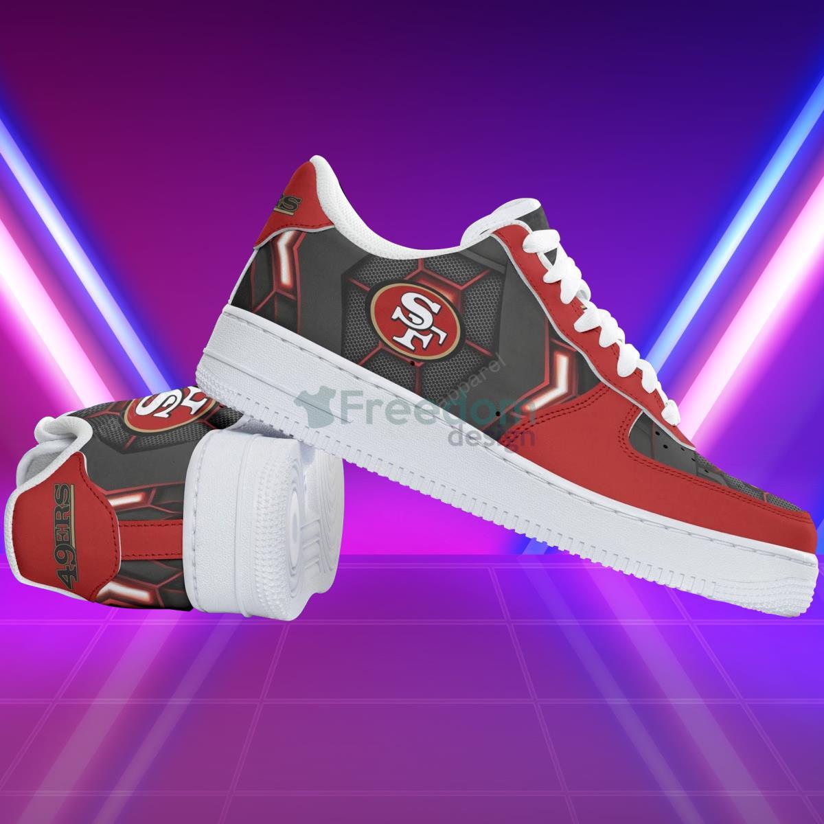 San Francisco 49ers Football Team Style Air Force Shoes Special Gift For Fans Product Photo 2