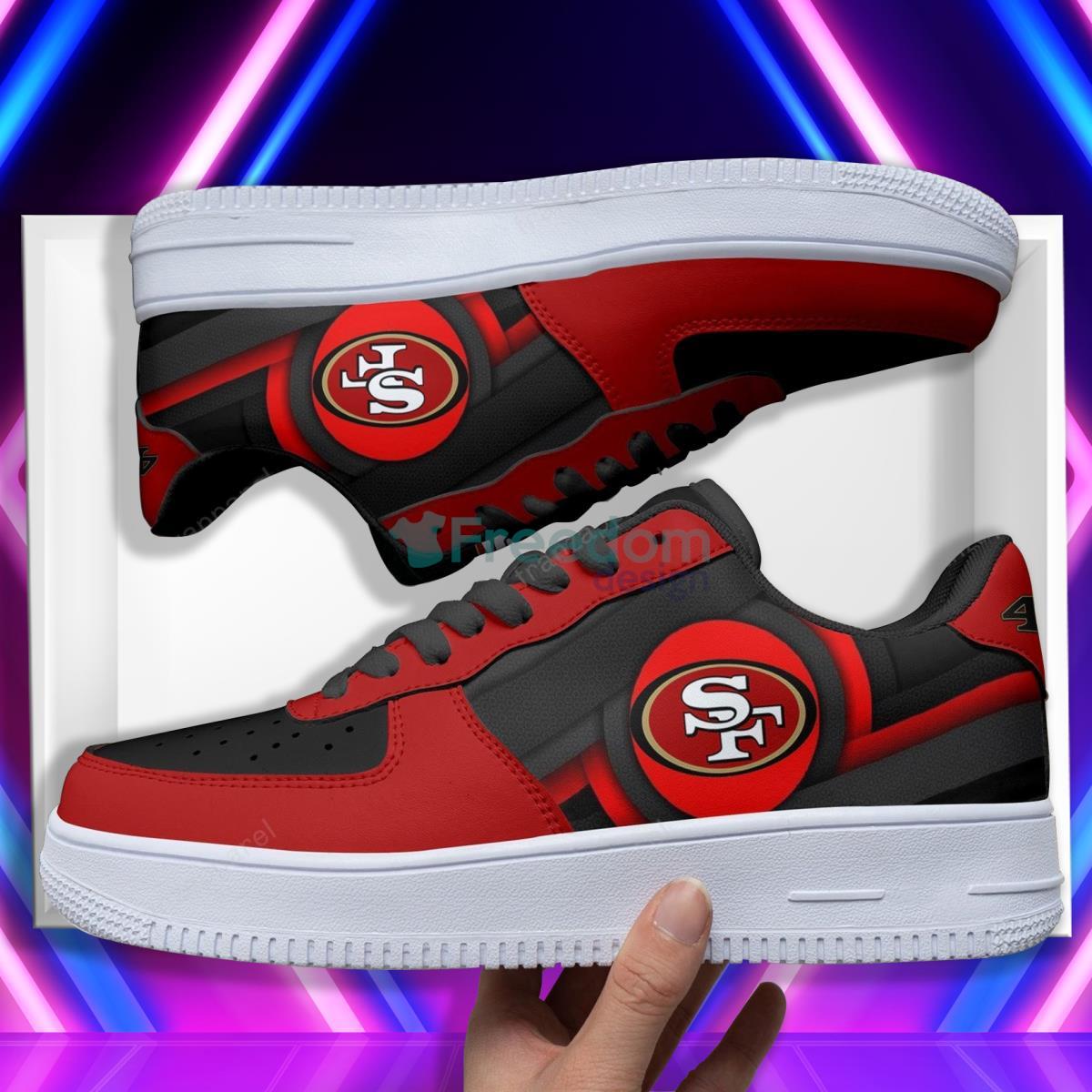 San Francisco 49ers Football Team Style Air Force Shoes Unique Gift For Fans Product Photo 2