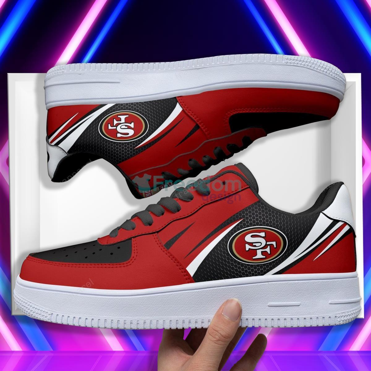 San Francisco 49ers Football Team Style Air Force Shoes Unique Gift For Real Fans Product Photo 1