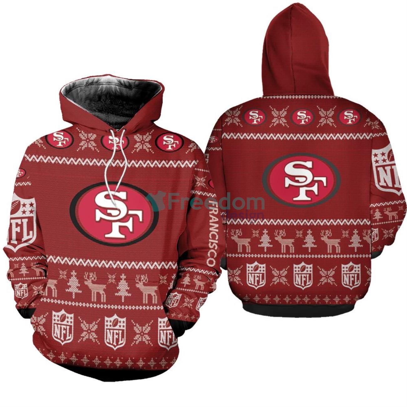 San Francisco 49ers NFL Team 3D Printed Hoodie