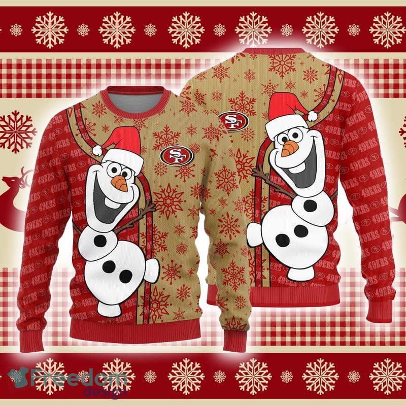 San Francisco 49ers Fans Skull Outfit Knitted Christmas Sweater -  Freedomdesign