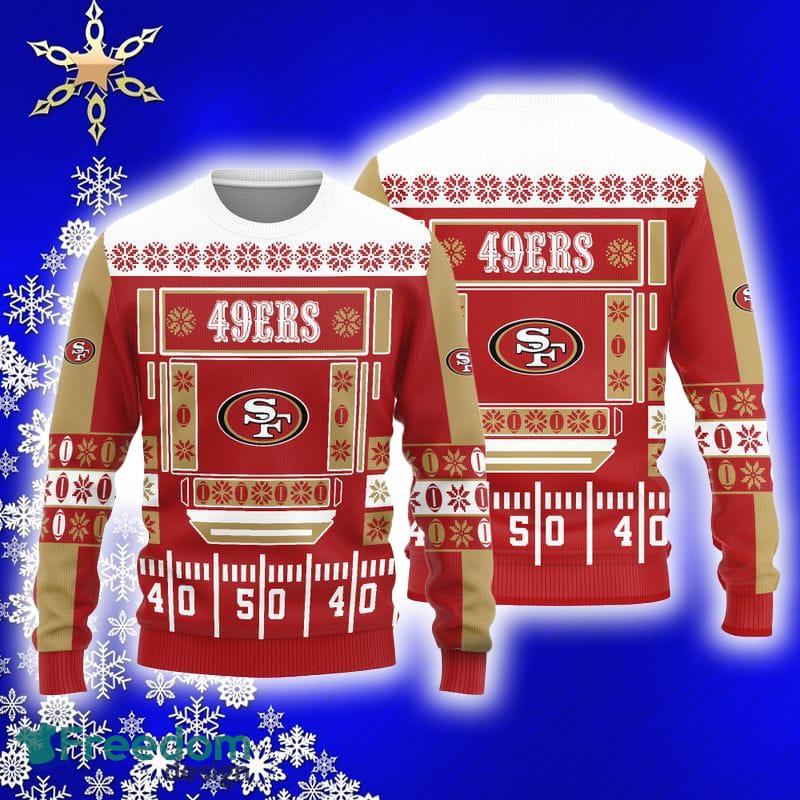 NFL San Francisco 49ers New Season Season Ugly Christmas 3D Sweater -  Banantees