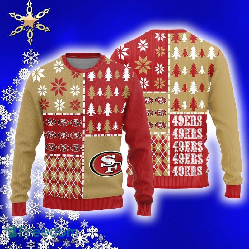 Team Logo San Francisco 49ers Ugly Christmas Sweater