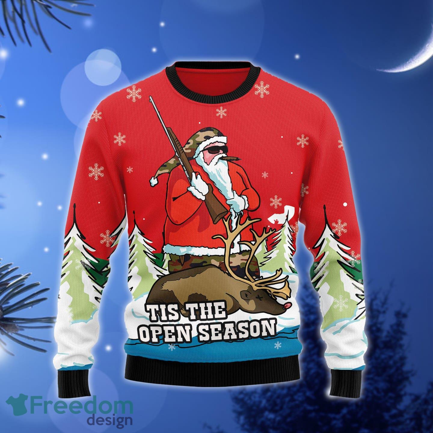 Hunting 2024 ugly sweater