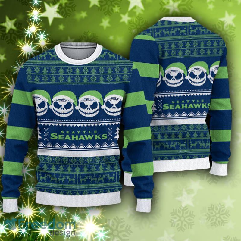 seahawks ugly sweater light up