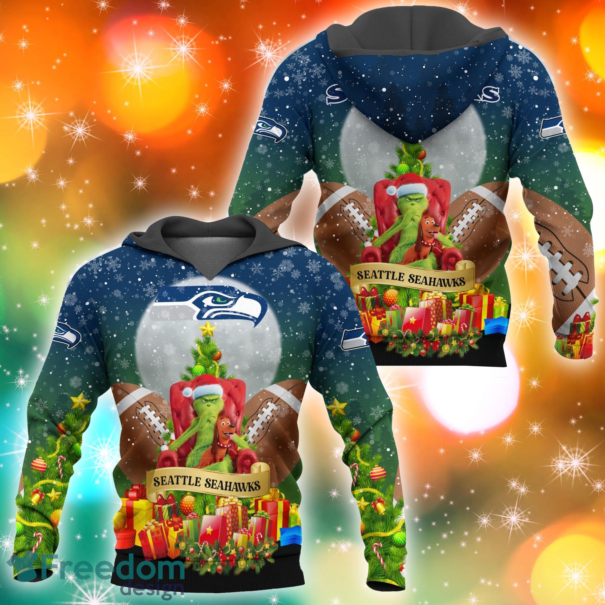 NFL Seattle Seahawks Sweatshirt 3D Hoodie All Over Printed Unique Seattle  Seahawks Gifts - T-shirts Low Price