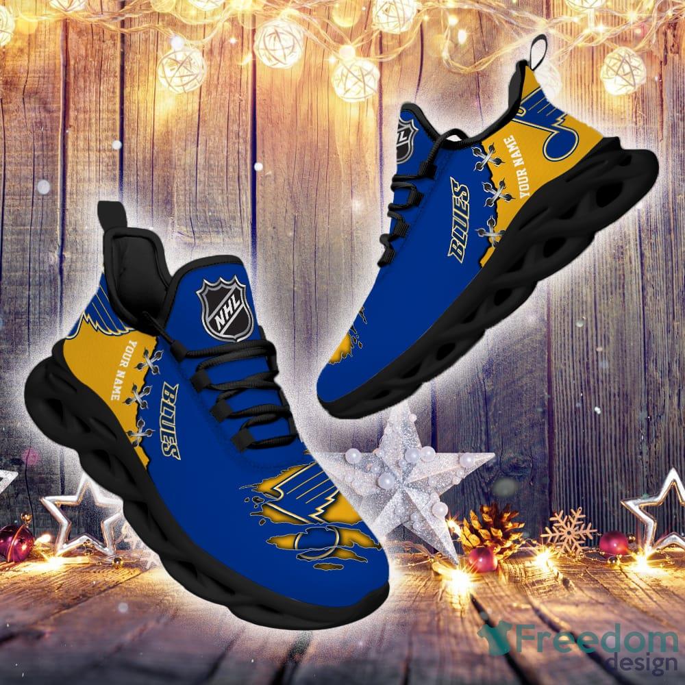 NHL St Louis Blues Max Soul Shoes Custom Name For NHL Fans Running Shoes -  Freedomdesign