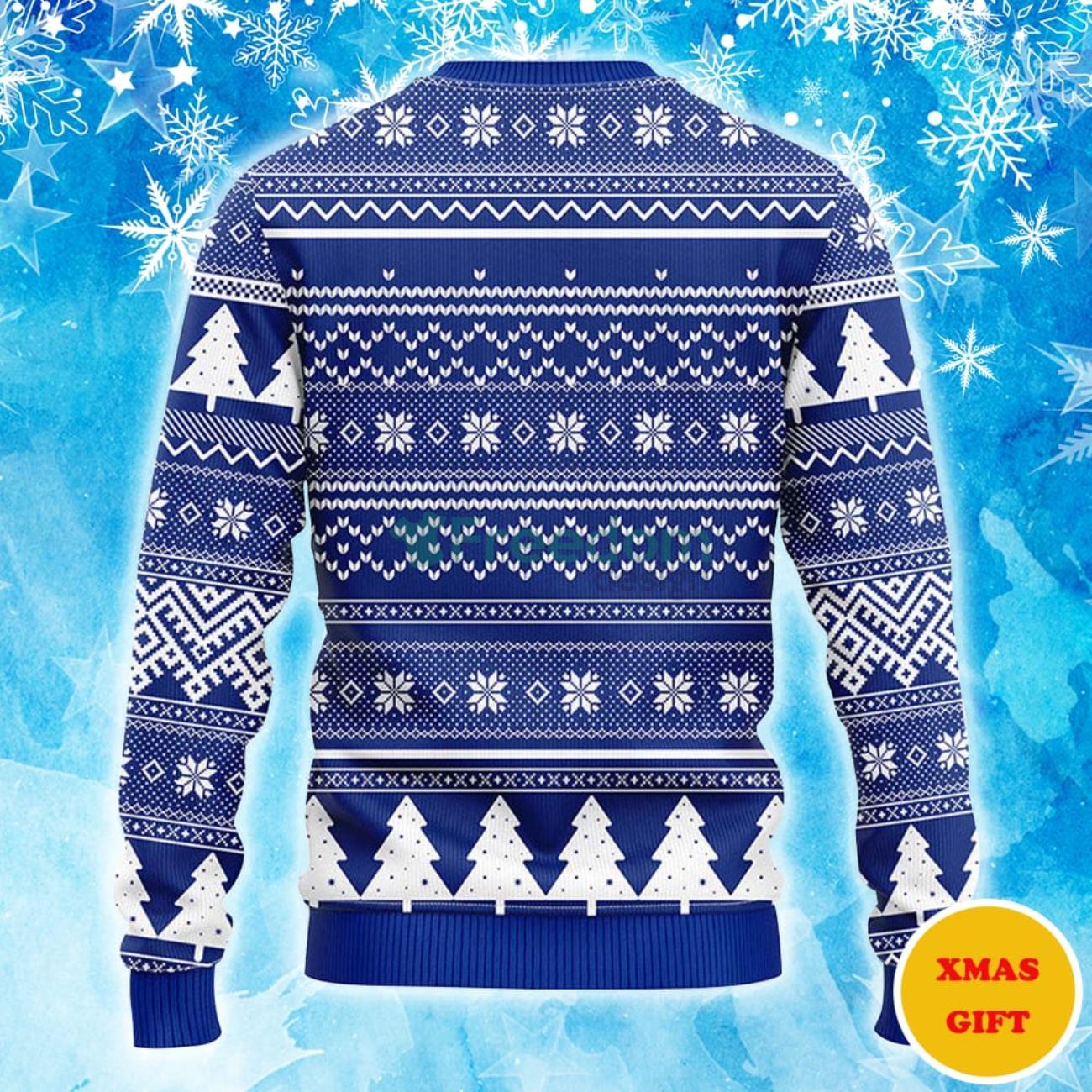 St. Louis Blues Grinch Hug Christmas AOP Sweater Product Photo 2