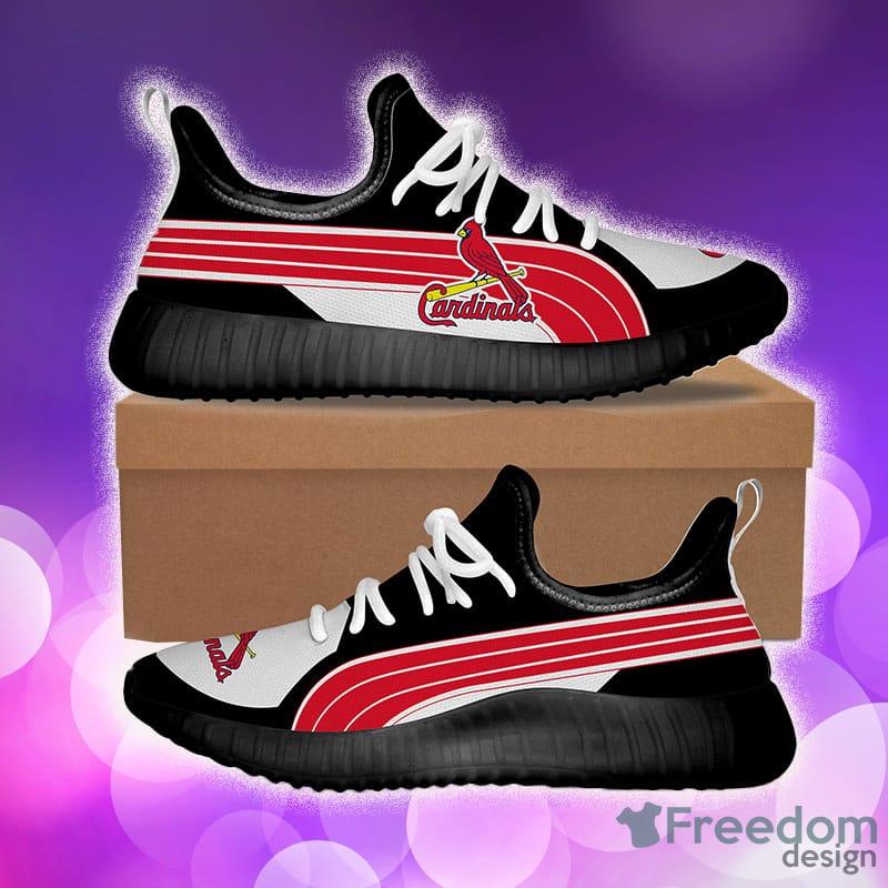 MLB St. Louis Cardinals Red Yeezy Shoes Men And Women Gift For