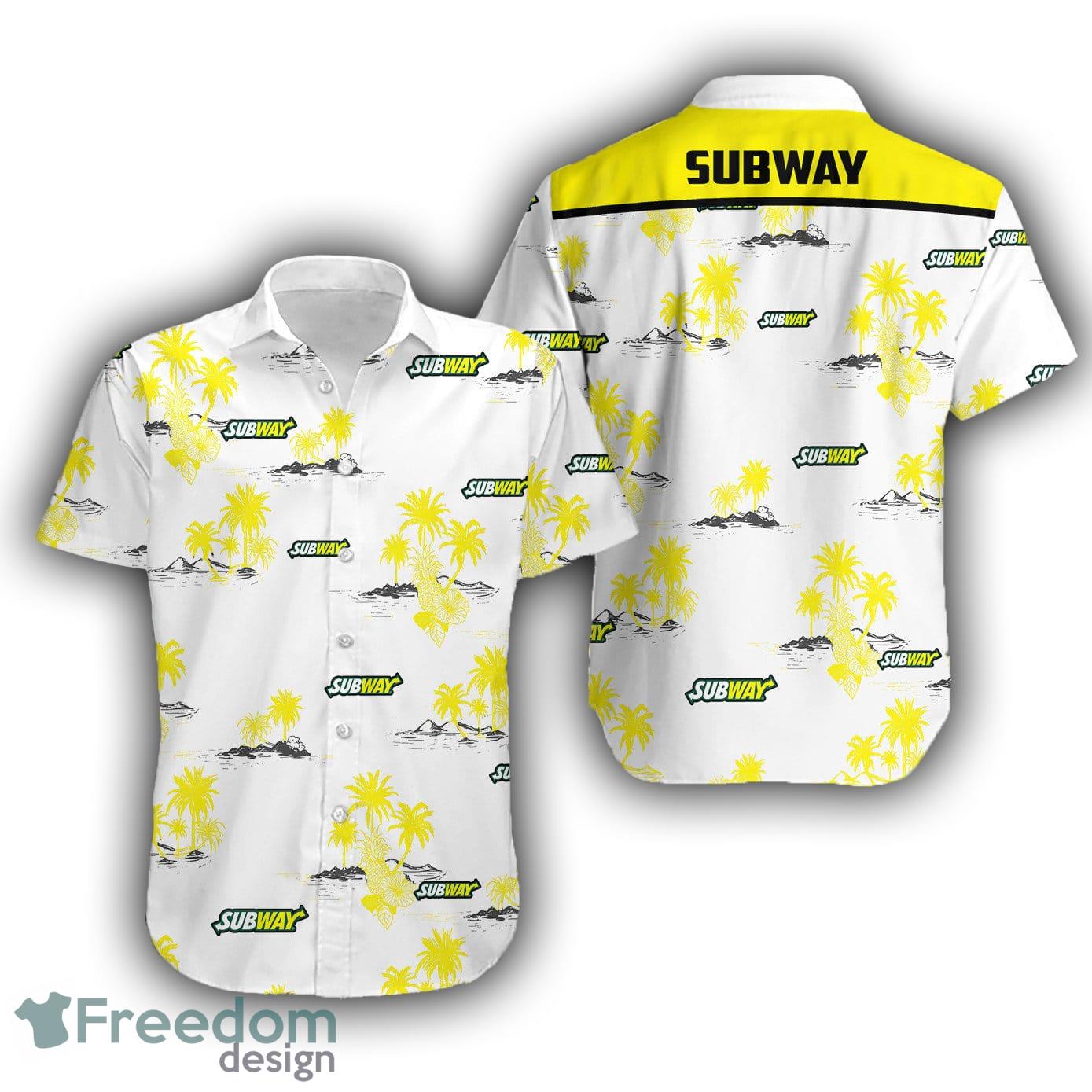 subway Brand Tropical All Over Print Hawaiian Beach Shirt For Summer -  Freedomdesign