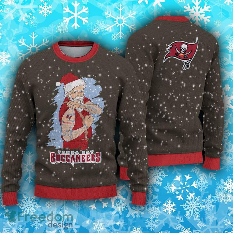 Tampa Bay Buccaneers NFL Football Knit Pattern Ugly Christmas Sweater -  Tagotee