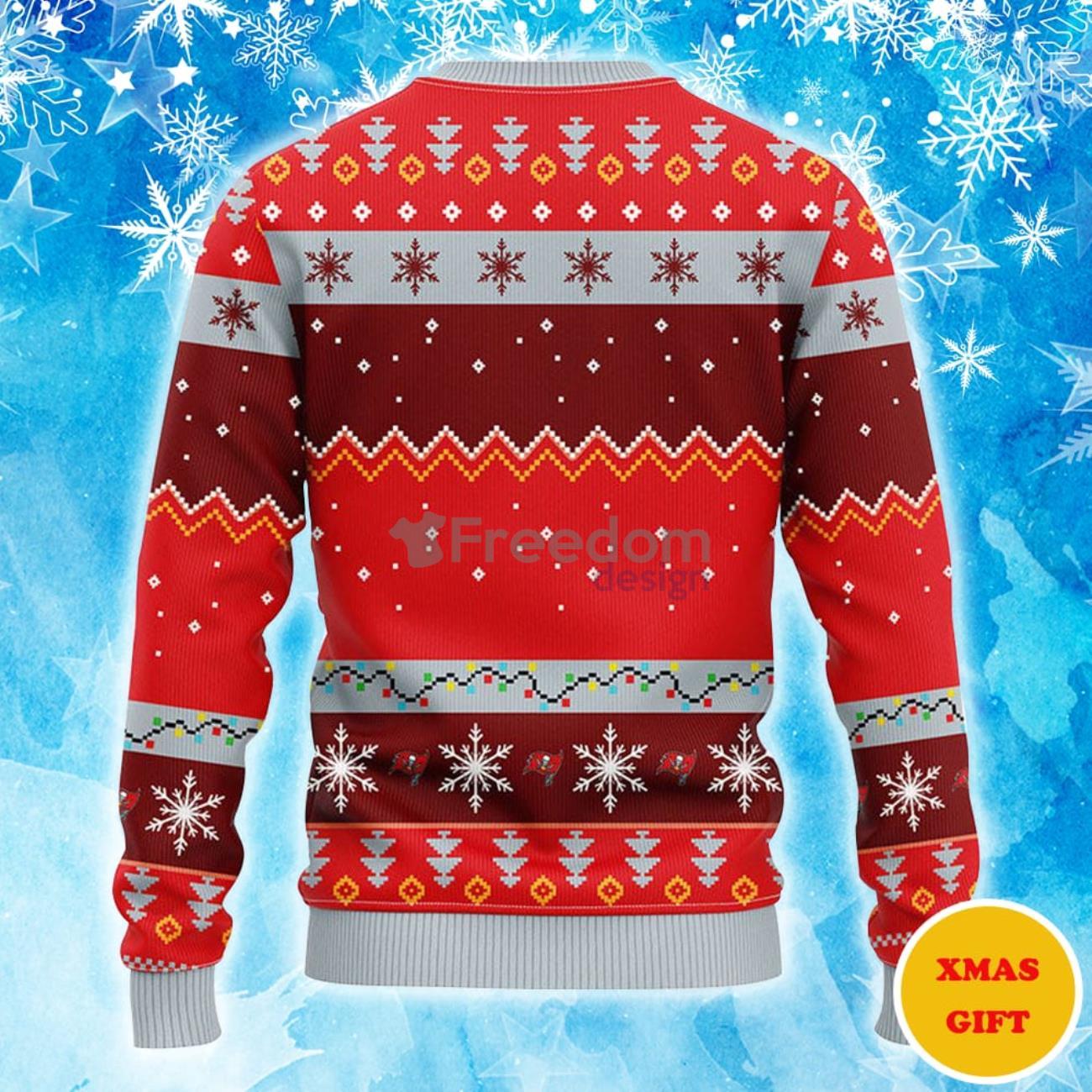 Tampa Bay Buccaneers HoHoHo Mickey Christmas AOP Sweater Product Photo 2