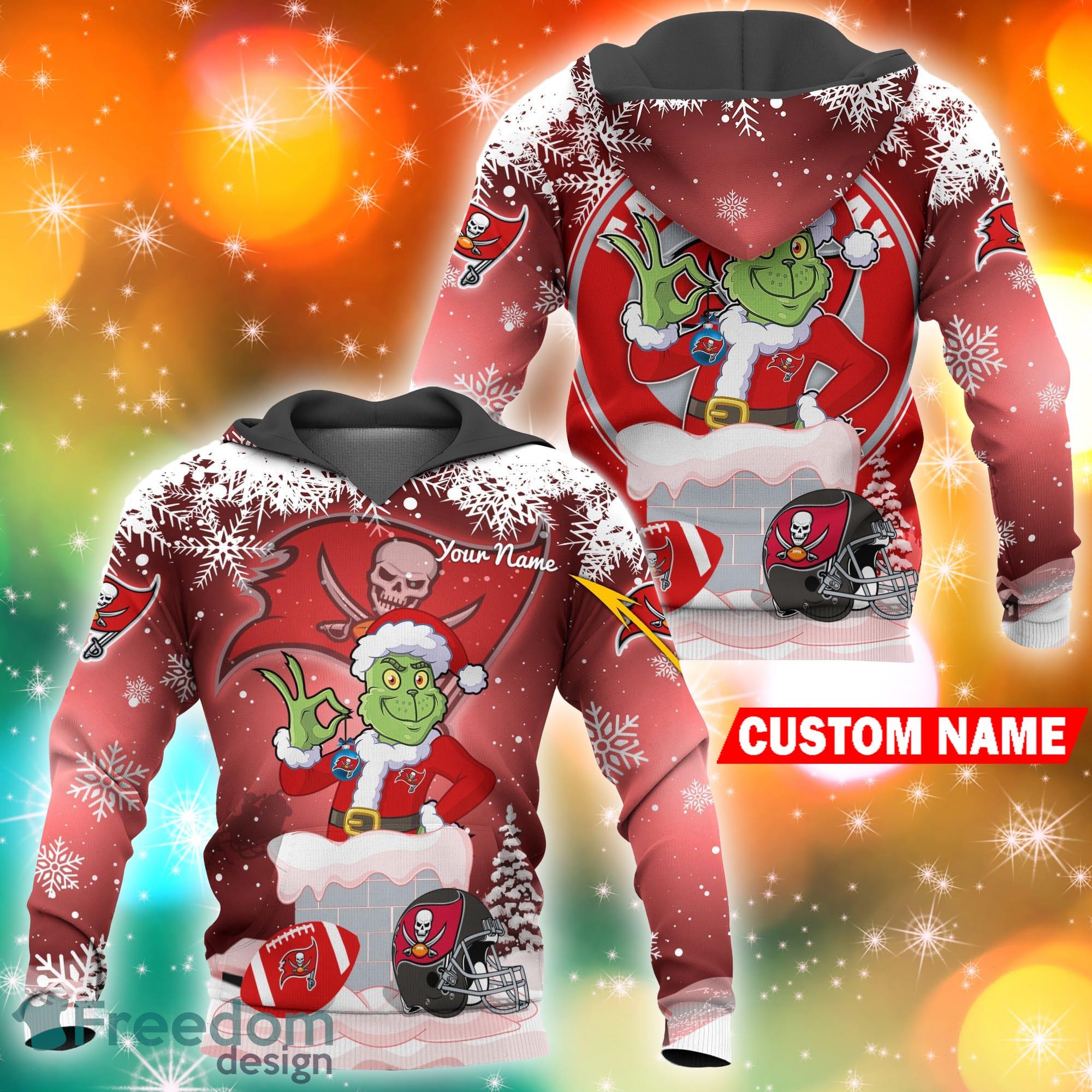 Tampa Bay Buccaneers Nfl Custom Name Number Ugly Christmas Sweater -  Shibtee Clothing