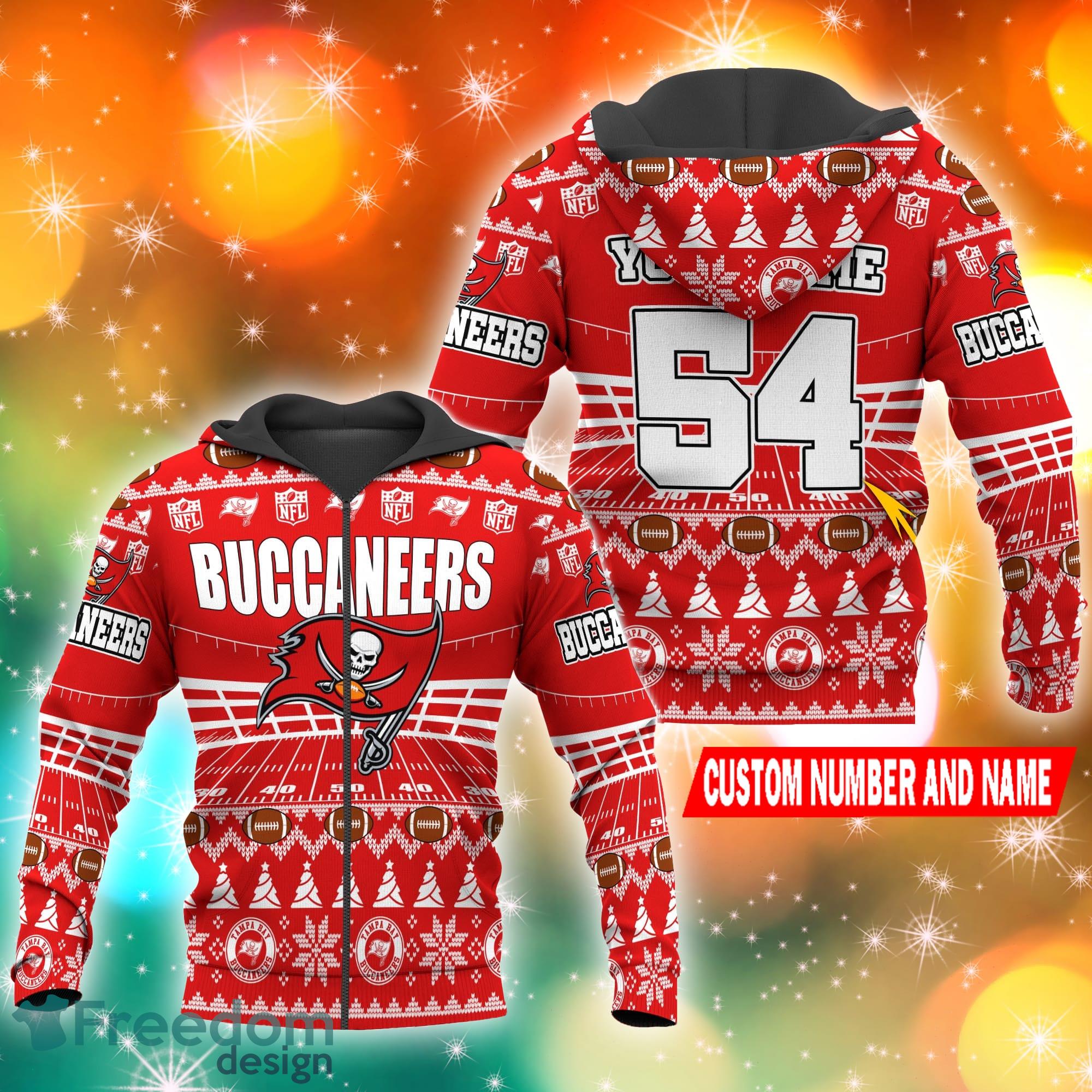 NFL Tampa Bay Buccaneers Christmas Gift All Over Print Ugly Christmas  Sweater - Freedomdesign