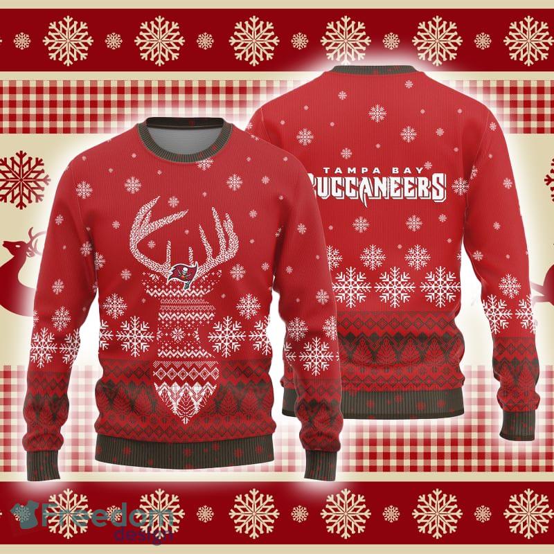 Tampa Bay Buccaneers Fans Reindeer Retail Ugly Christmas Sweater -  Freedomdesign