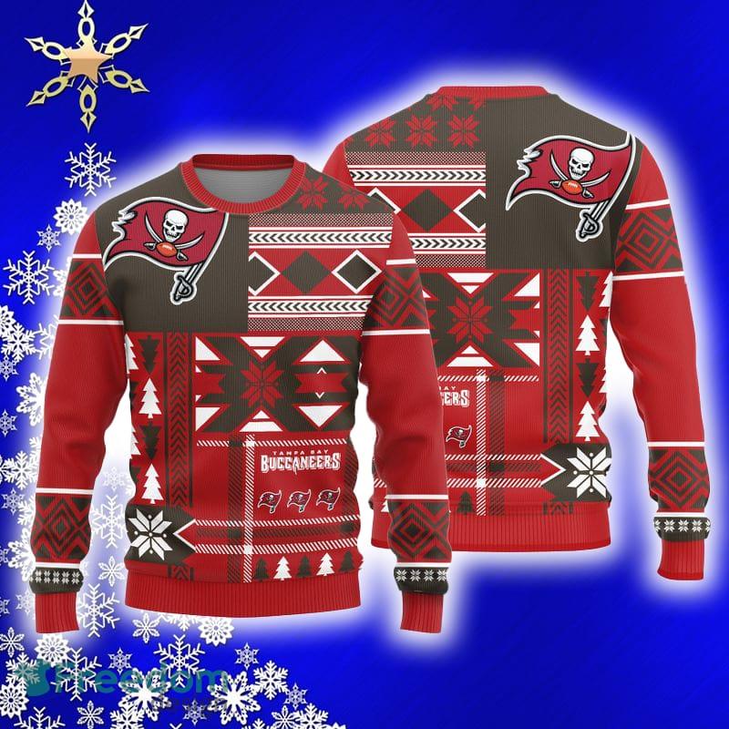 Tampa Bay Buccaneers Team Custom Name Ugly Christmas Sweater For Men And  Women Sport Gift