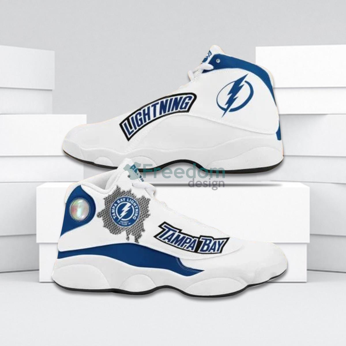 Tampa Bay Lightning Football Team Air Jordan 13 Shoes Running Casual Sneakers Product Photo 1