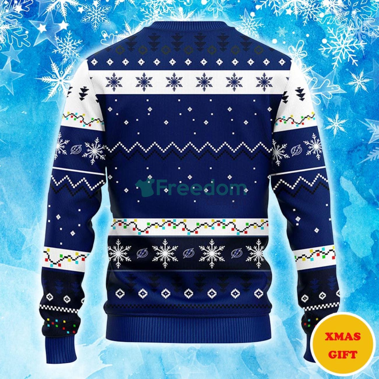 Tampa Bay Lightning Hohoho Mickey Christmas AOP Sweater Product Photo 2