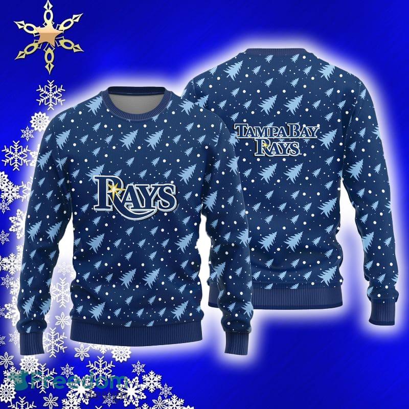 Tampa Bay Rays New Trends Custom Name And Number Christmas Hawaiian Shirt -  Freedomdesign