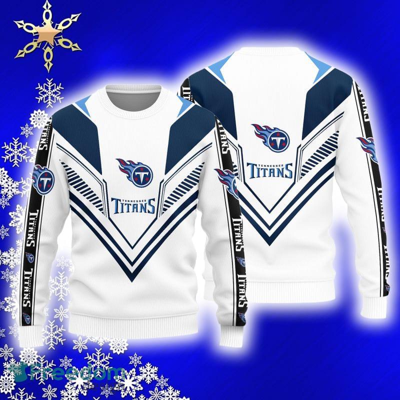 Tennessee Titans Fans Pattern Embroider Knitted Christmas Sweater -  Freedomdesign