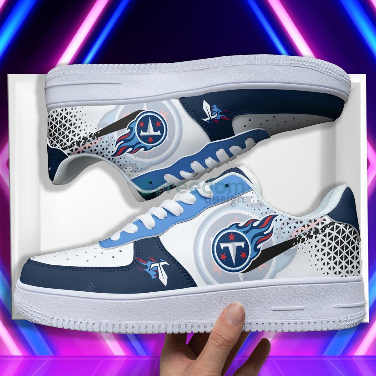 Tennessee Titans Football Team Style Design Air Force Shoes For Fans Product Photo 1