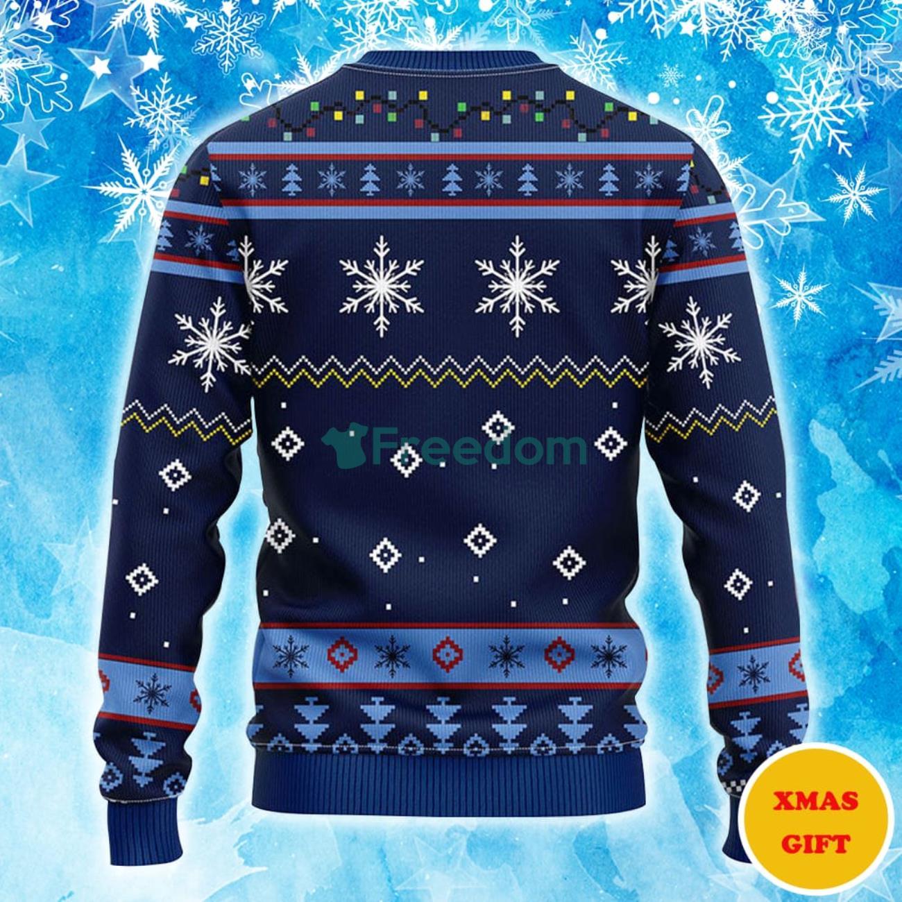 Tennessee Titans Funny Grinch Christmas AOP Sweater Product Photo 2