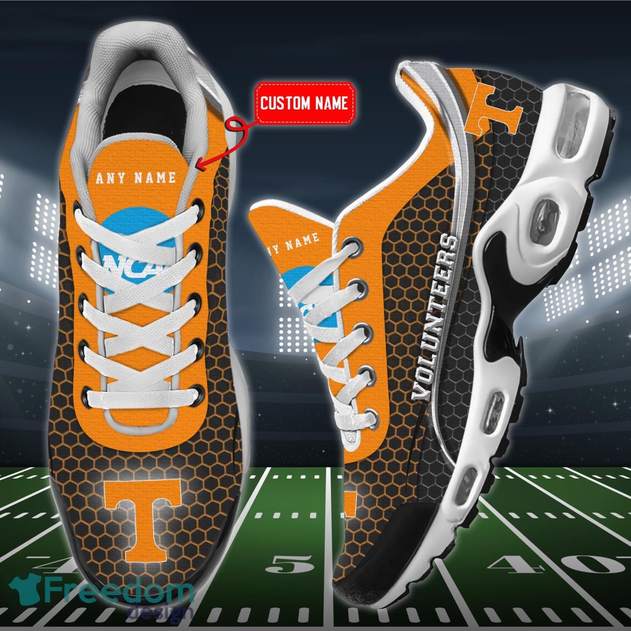 Tennessee Volunteers NCAA Air Cushion Sports Shoes Custom Name Product Photo 2