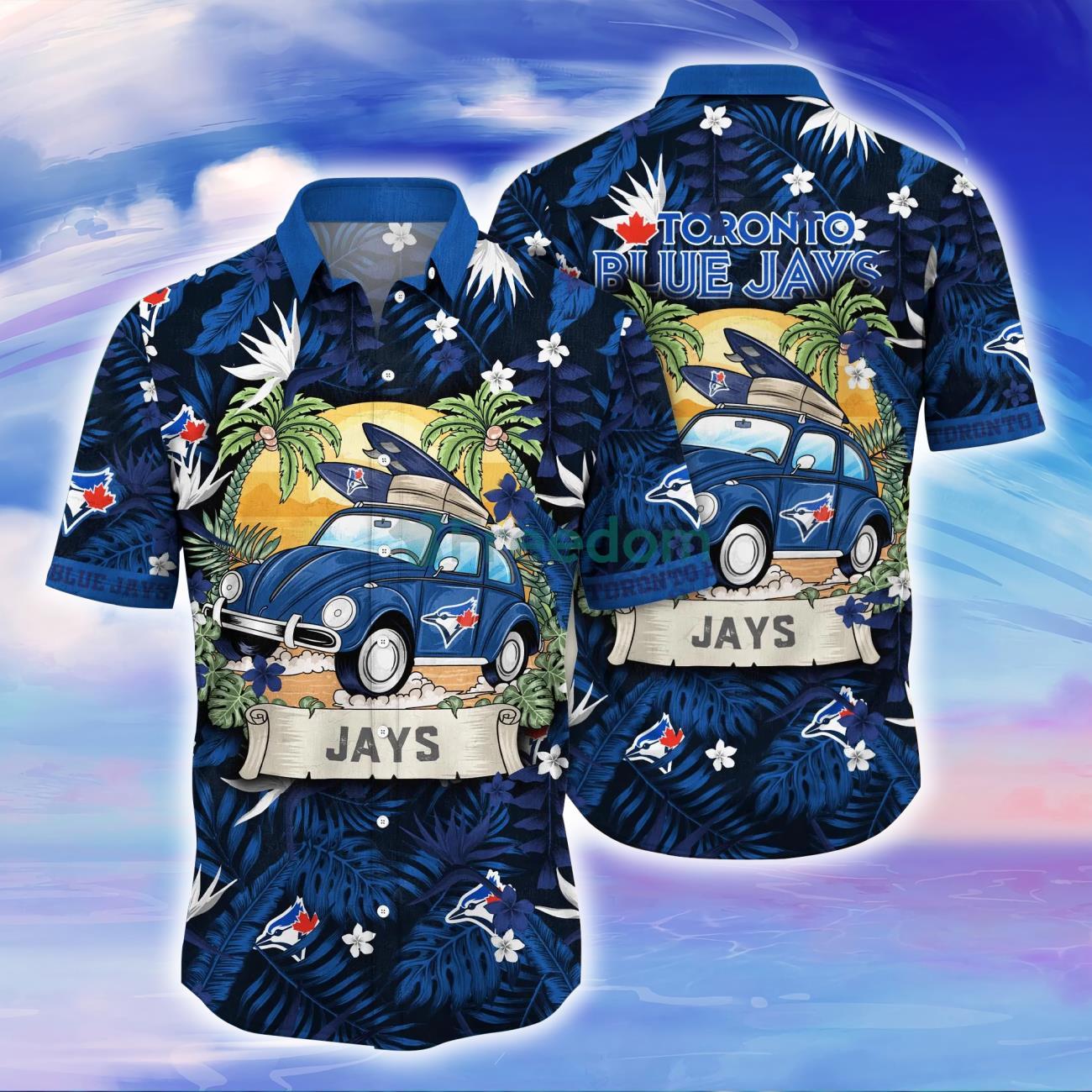 Toronto Blue Jays MLB Flower Hawaiian Shirt Impressive Gift For Men Women  Fans - Freedomdesign