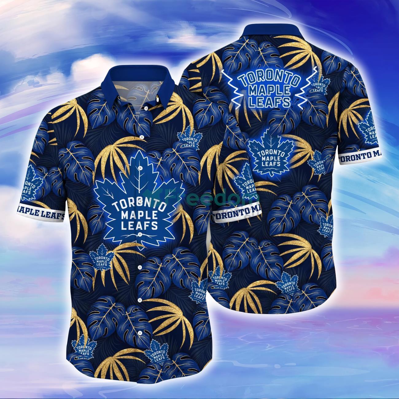 Toronto Maple Leafs NHL Flower Hawaiian Shirt Gift For Men Women Fans -  Limotees