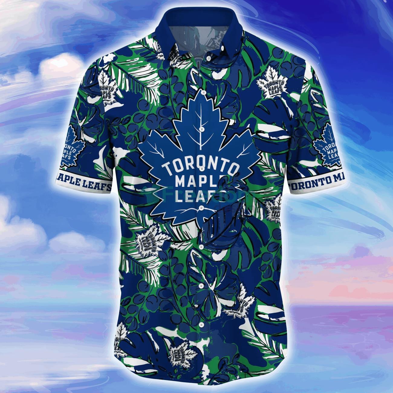 NHL Teams Toronto Maple Leafs Logo Floral Baseball Jersey Shirt For Fans -  Freedomdesign