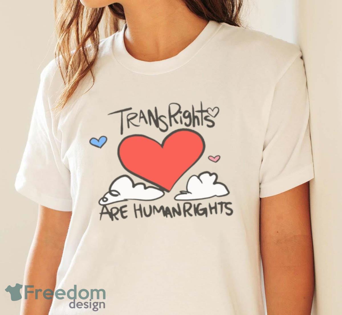 Trans Rights Lgbt Agenda Shirt - White Ladies T-Shirt