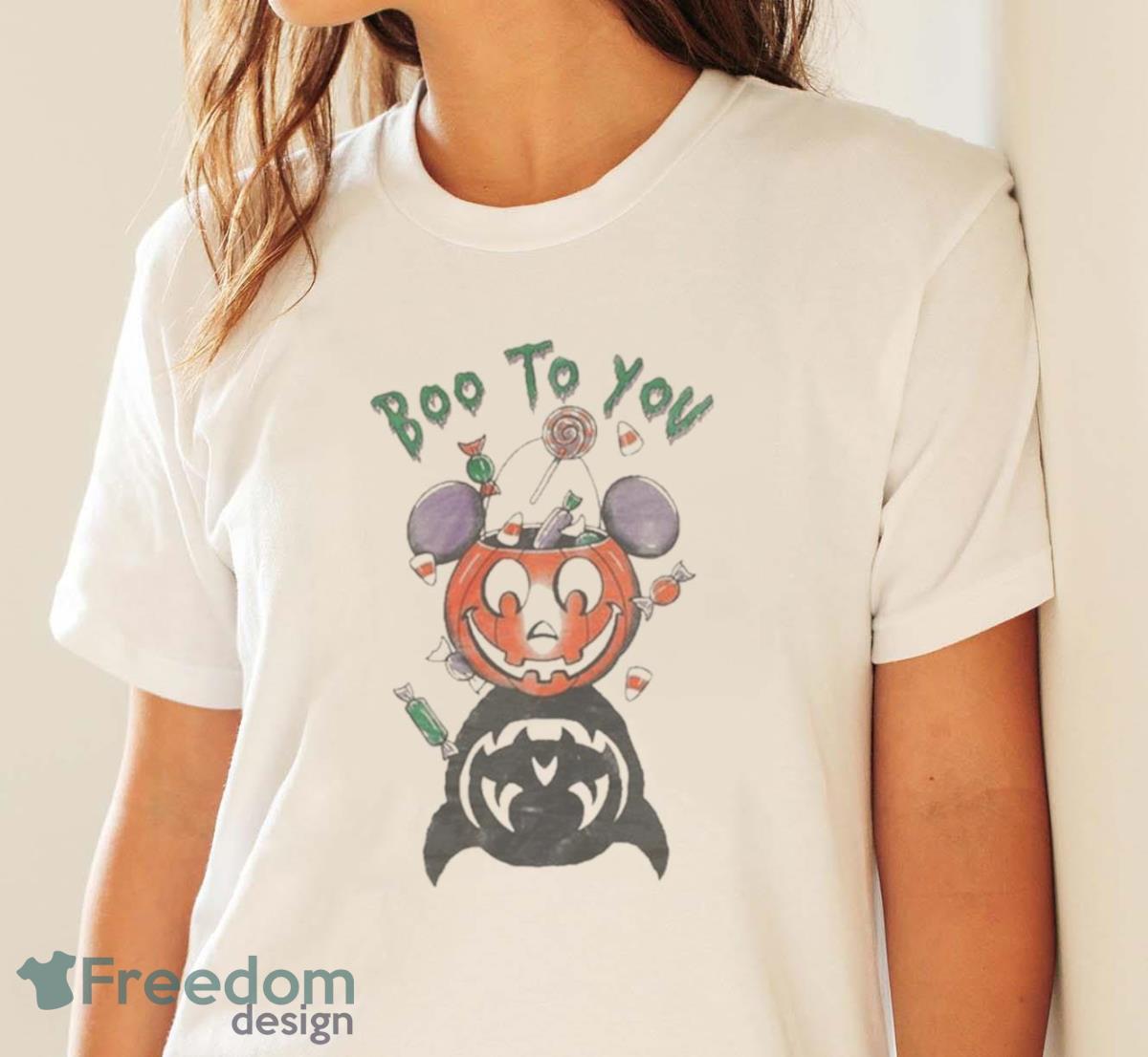 Trick Or Treat Tattoo Boo To You T Shirt - White Ladies T-Shirt