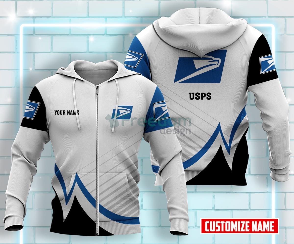 Usps All Over Printed 3D Custom Name Zip Hoodie Great Gift For Men Women Product Photo 1