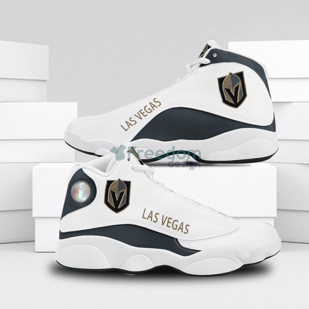 Vegas Golden Knight Football Team Air Jordan 13 Shoes Running Casual Sneakers Product Photo 1